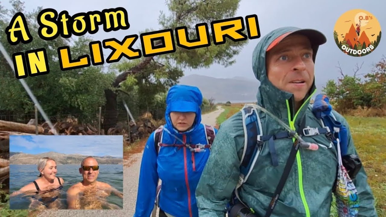 LASHED in Lixouri ! Kefalonia hiking-Walking Argostoli-Winery-Wine Tasting-Storm-Ferry