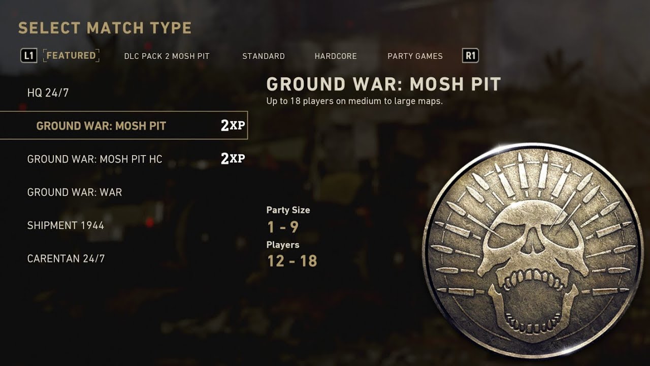 Call Of Duty WW2 Ground War Gameplay
