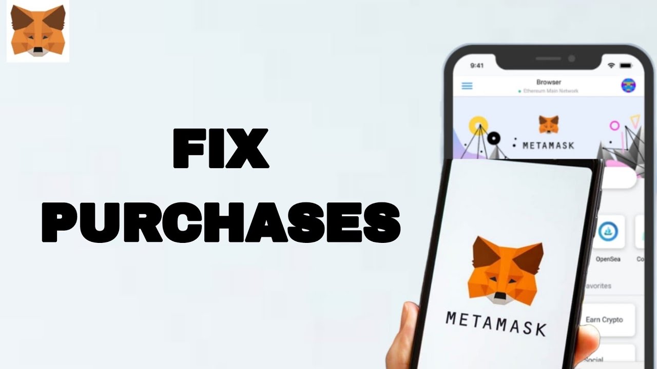 How To Fix And Solve Purchases On Metamask App | Final Solution