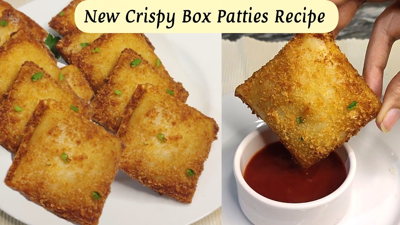 Crispy Potato Box Patties Recipe| Ramadan Special Crispy Box Patties Make & Freeze Recipe