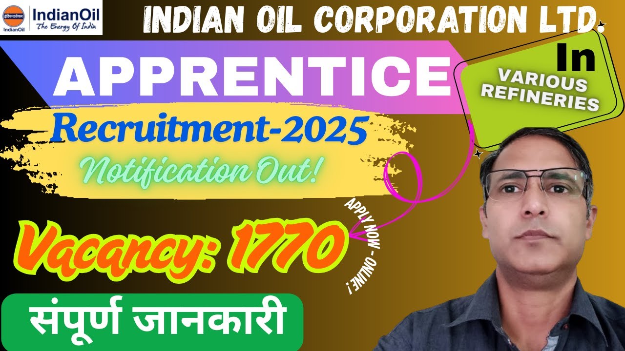 IOCL Technician & Trade Apprentice Recruitment 2025 | Eligibility, Selection Process & How to Apply