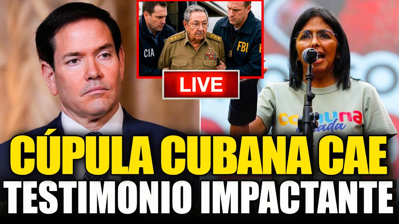 🔴 &Uacute;LTIMA HORA: &iexcl;CAE EL R&Eacute;GIMEN CUBANO! EE.UU. DETIENE A FIGURAS CLAVES Y HABLAN DEL CASO AFIUNI