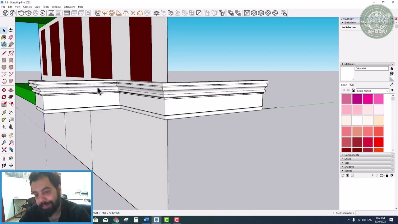 آموزش ابزار follow me در اسکچاپ