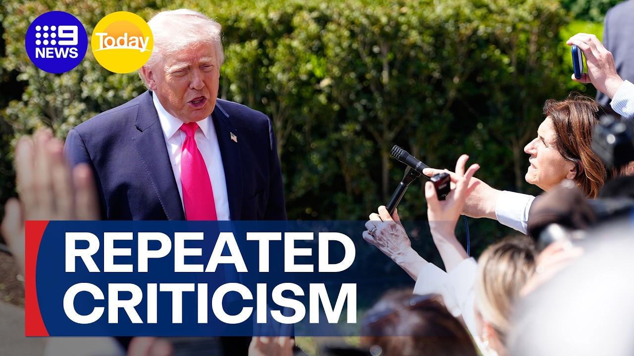 Donald Trump renews criticism of Australia | 9 News Australia