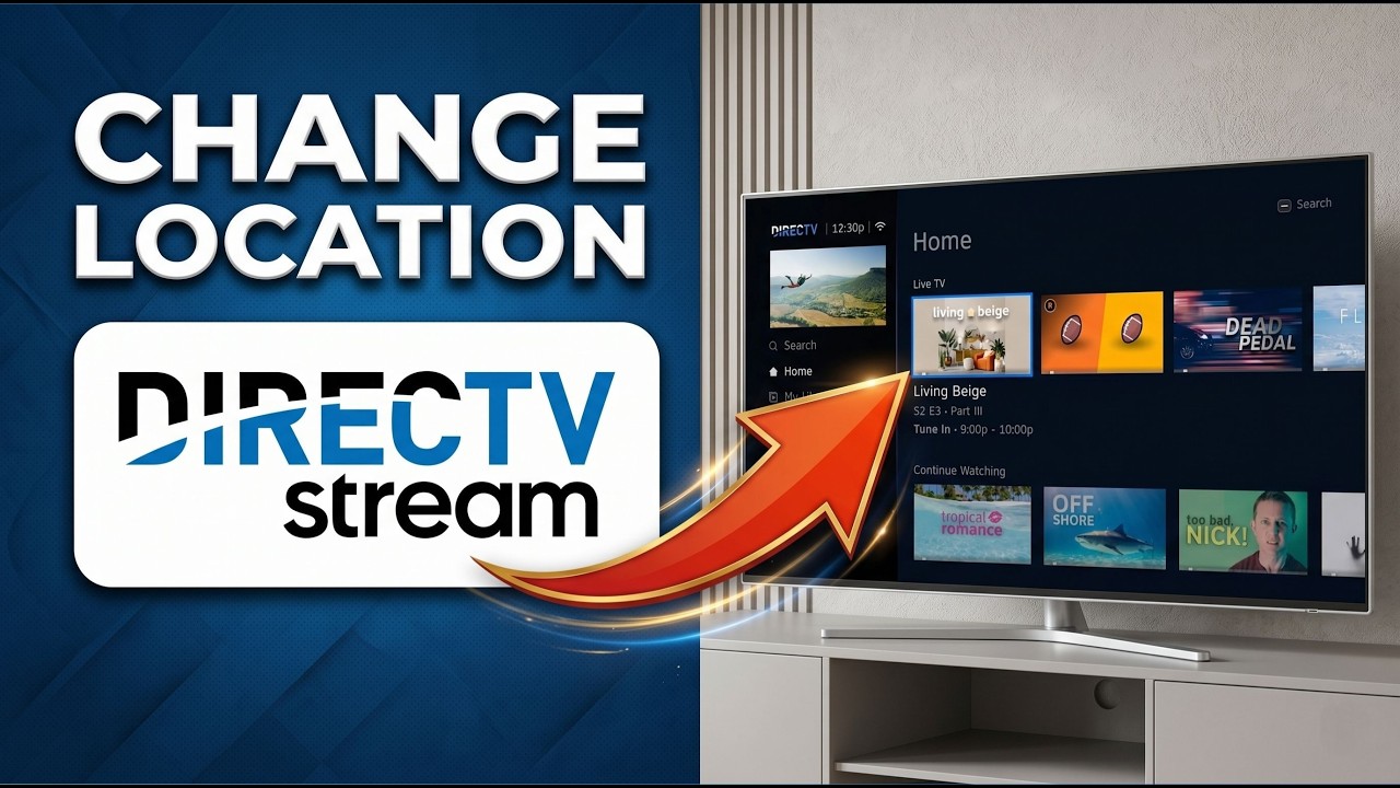 Как изменить местоположение в потоковом режиме DirecTV (2026) - Быстрые шаги