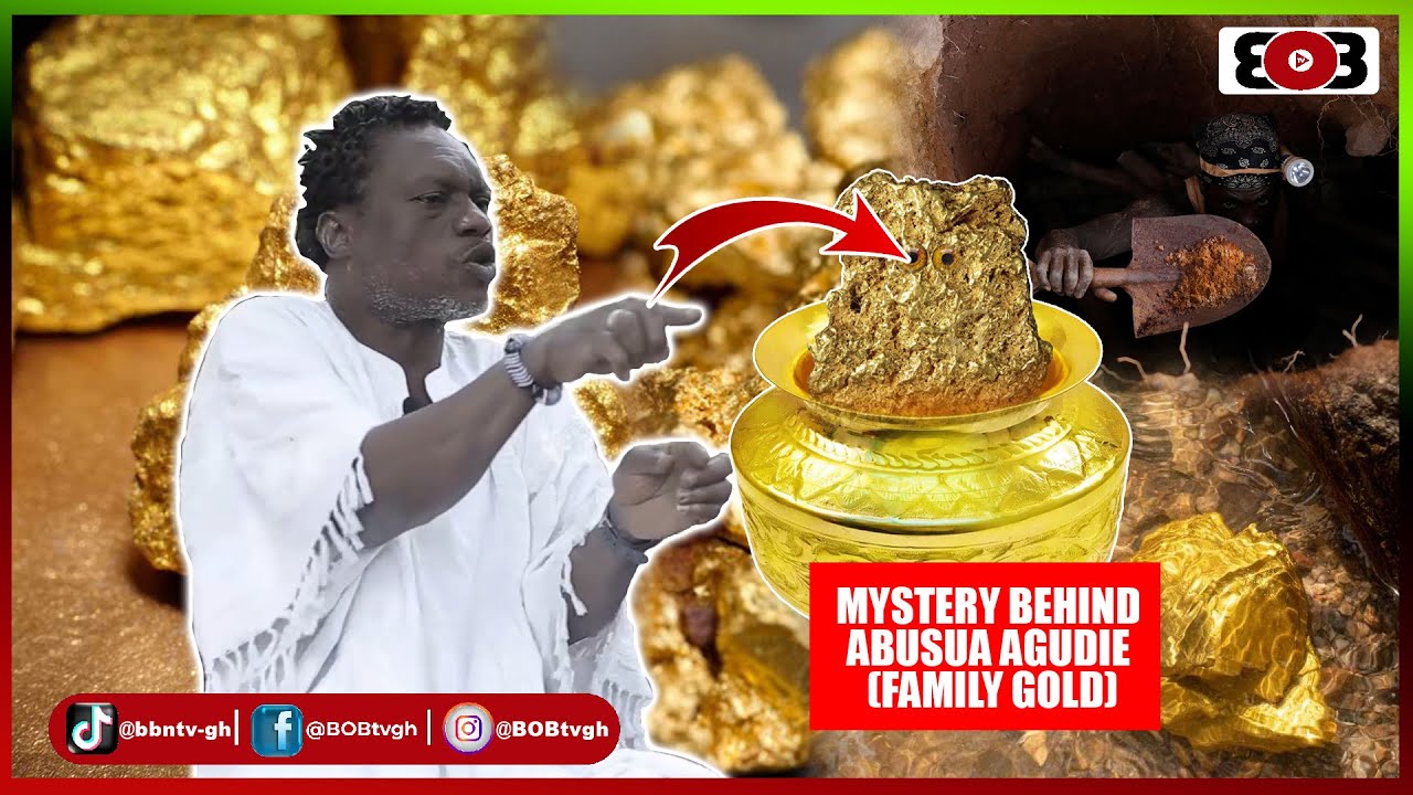 😱The SCÄRY talking Gold; Gold in BRASS spoke to me after it open it EYE.Mystery behind Abusua Agudie