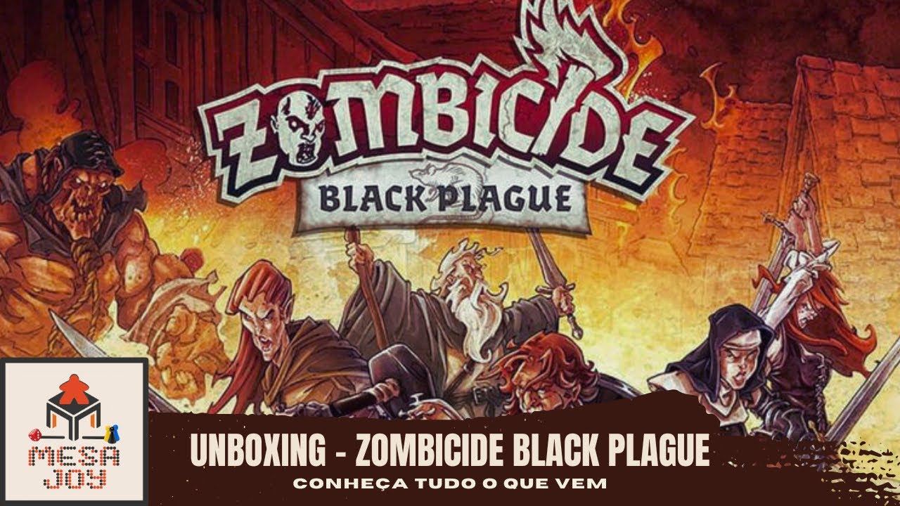 ZOMBICIDE BLACK PLAGUE - Unboxing