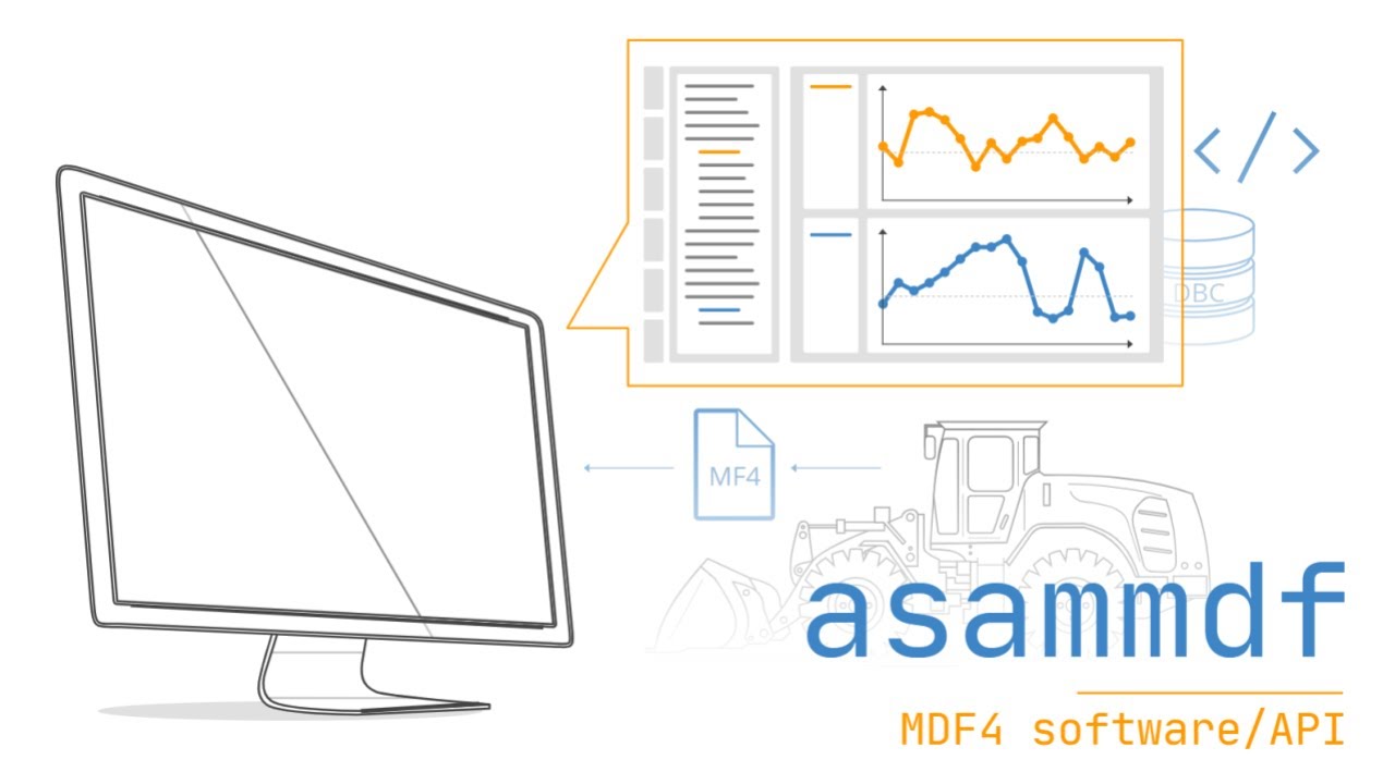 asammdf GUI/API - DBC Convert & Plot CAN Data
