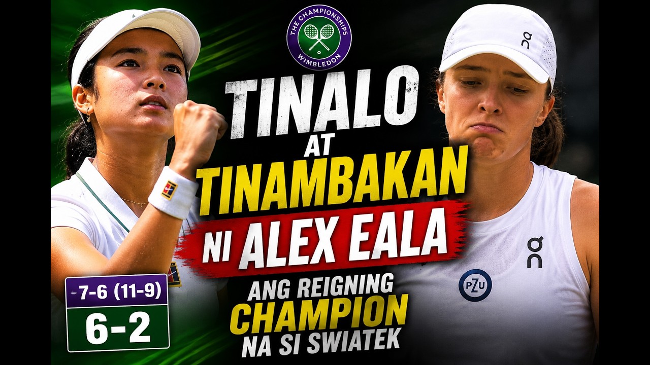 Alex Eala vs Iga Swiatek CUT VERSION HIGHLIGHTS | 3rd Round Wimbledon 2026