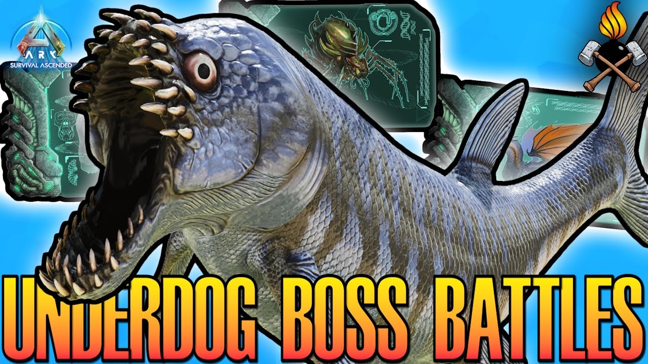 Xiphactinus vs. The Island Bosses! [Underdog Boss Battles! - Expansion Series]