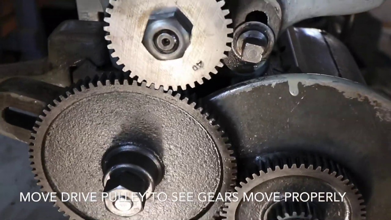 How to Change Stud Gears on Vintage South Bend Model 9A Precision Lathe
