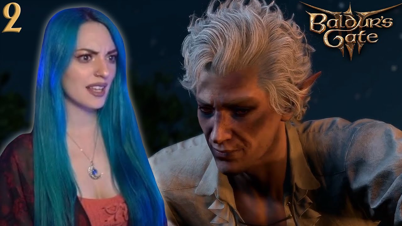 Lover boy goes in for a bite | Baldur's Gate 3 Part 2 | Half Drow Warlock