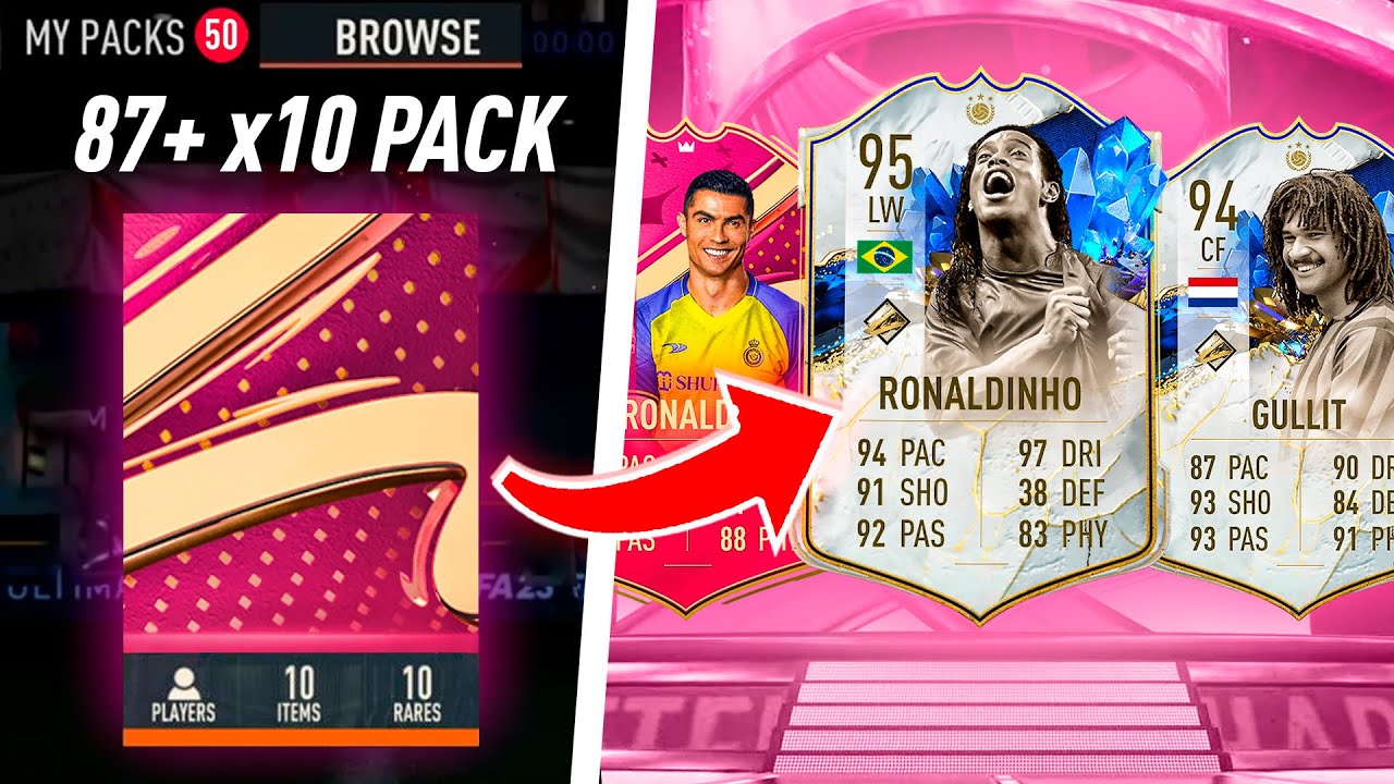 FIFA 23 30 x 87+ x 10 Best of Batch 1 Futties Packs!