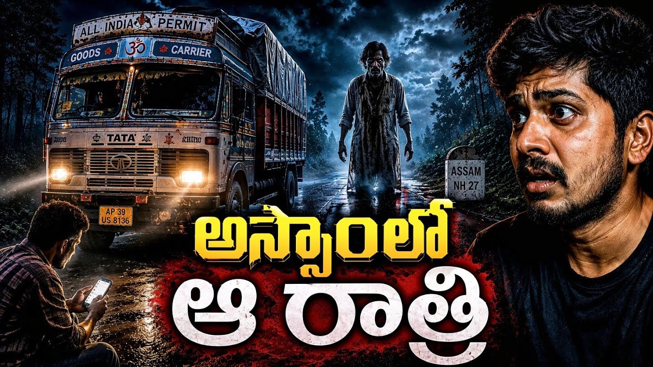 లారీ డ్రైవర్ జీవితాన్ని మార్చేసిన ఆ ఒక్క రాత్రి | Who Was Inside Him? | Telugu Horror Stories