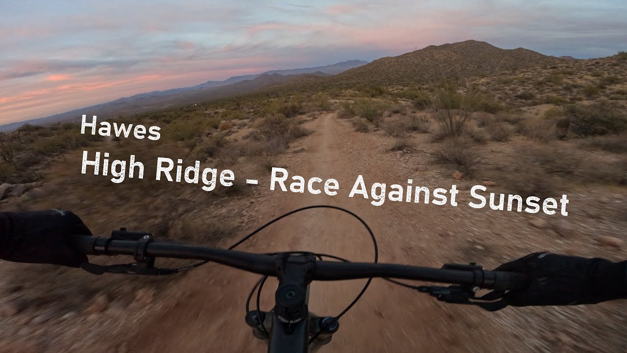 Hawes High Ridge | Race Against Sunset