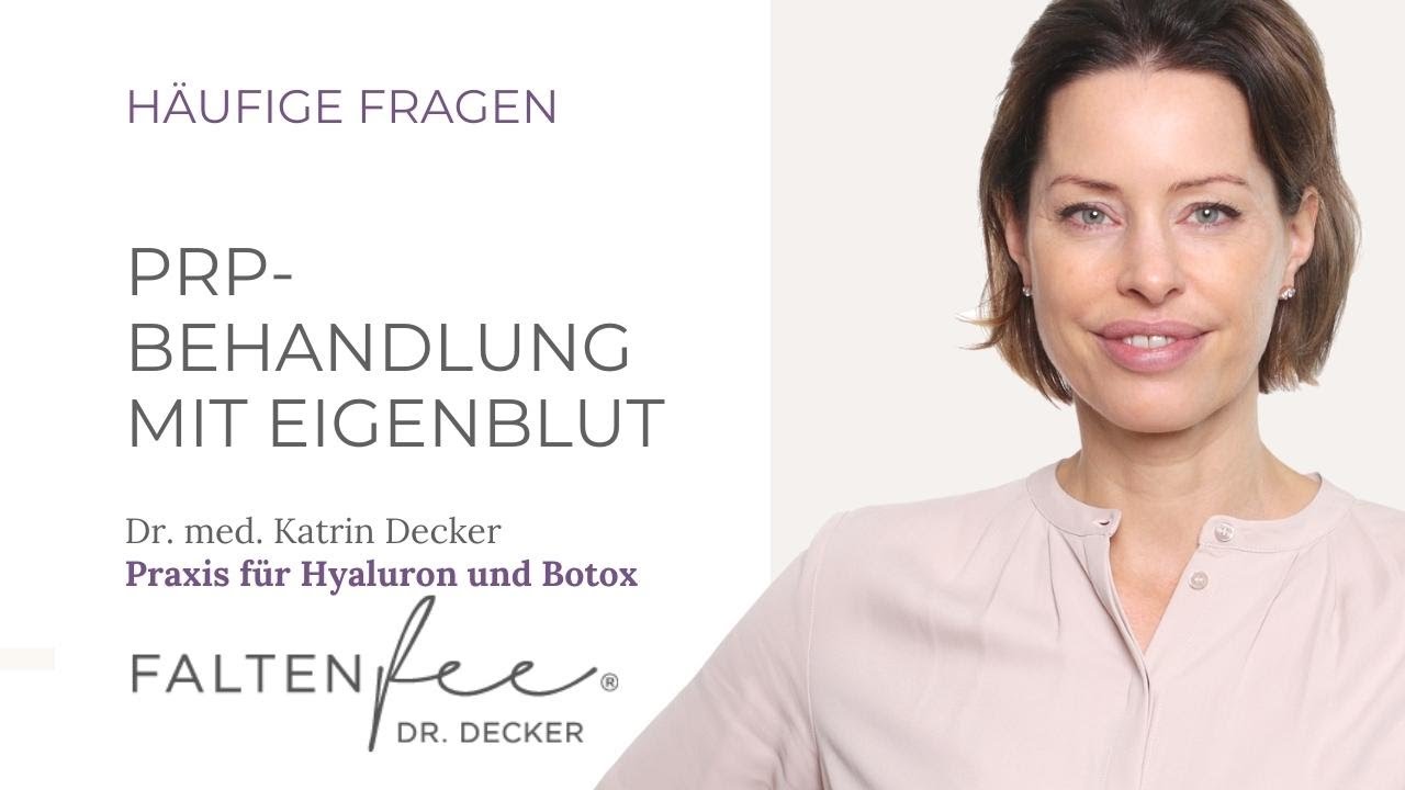 PRP-Behandlung mit Eigenblut I FALTENFEE® Praxis für Hyaluron und Botox in Dortmund