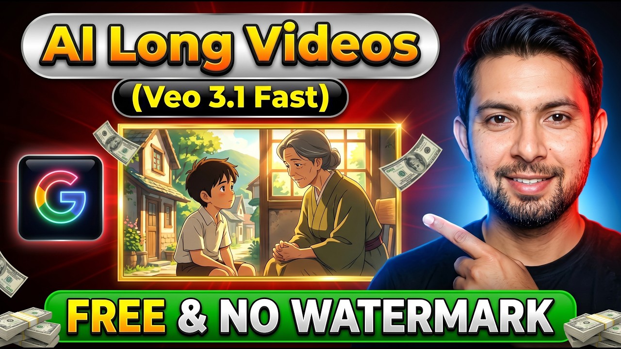 🎬 Google's FREE AI Video Generator is INSANE! Veo 3 Full Tutorial | No Cost, No Watermark