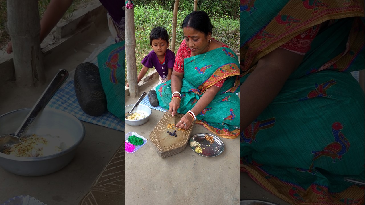 Holi special Lassi recipe in village #lassi #food #holi #recipe