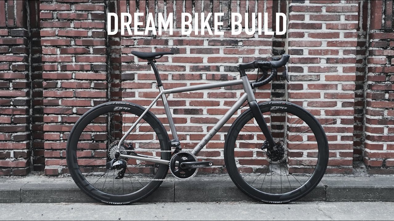 DREAM BIKE BUILD | Curve Belgie Ultra Titanium bike ; 커브 벨지 울트라 티타늄 로드 자전거 조립
