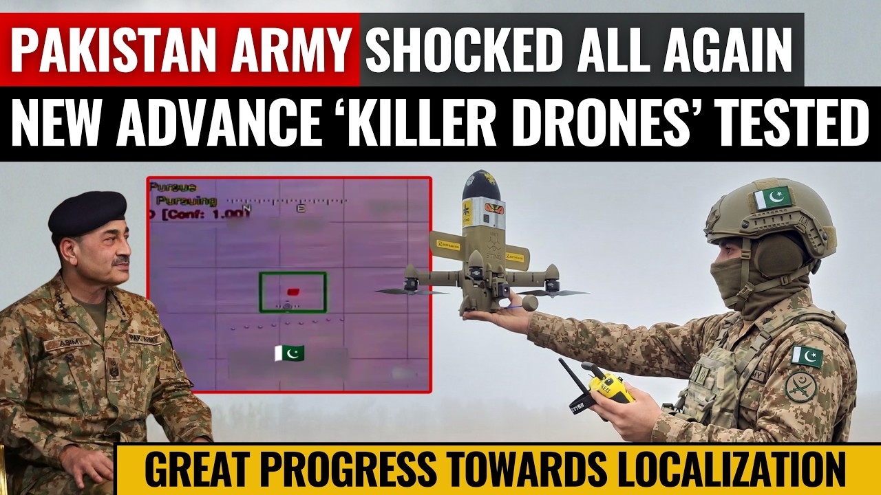 Pakistan Army Shocked All again | New Advanced Drone Tested Successfully | Defence Outpost