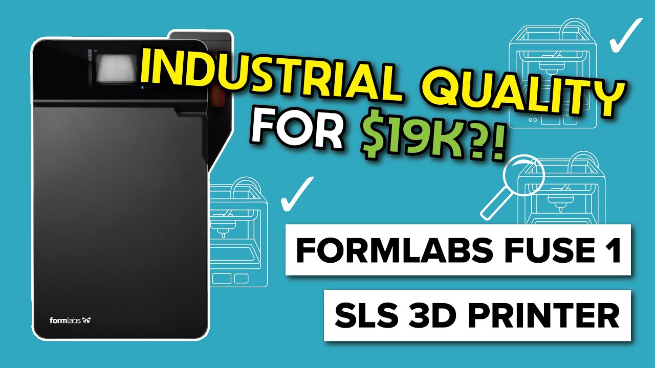 Affordable Industrial SLS 3D Printer?! // Formlabs Fuse 1 Honest Review