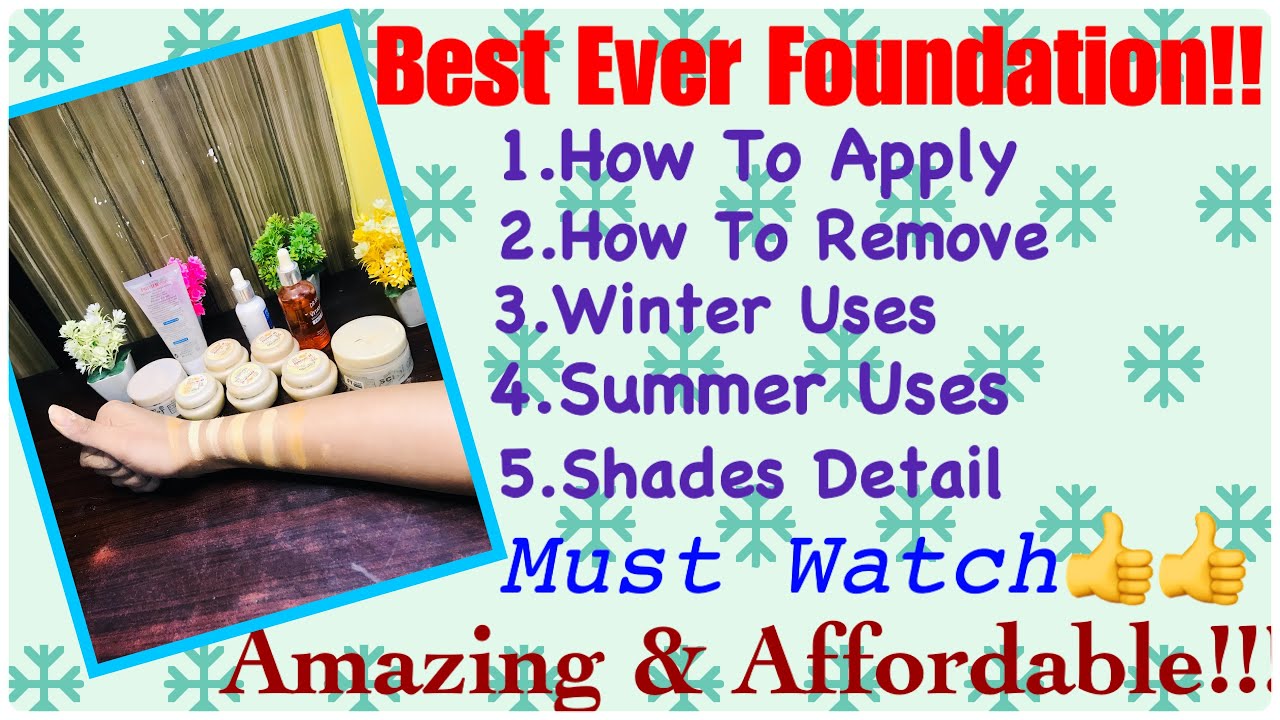 Sheaffer GlowIt & Mineral Foundation || Amazing & Affordable || Full Coverage || Shades Detail