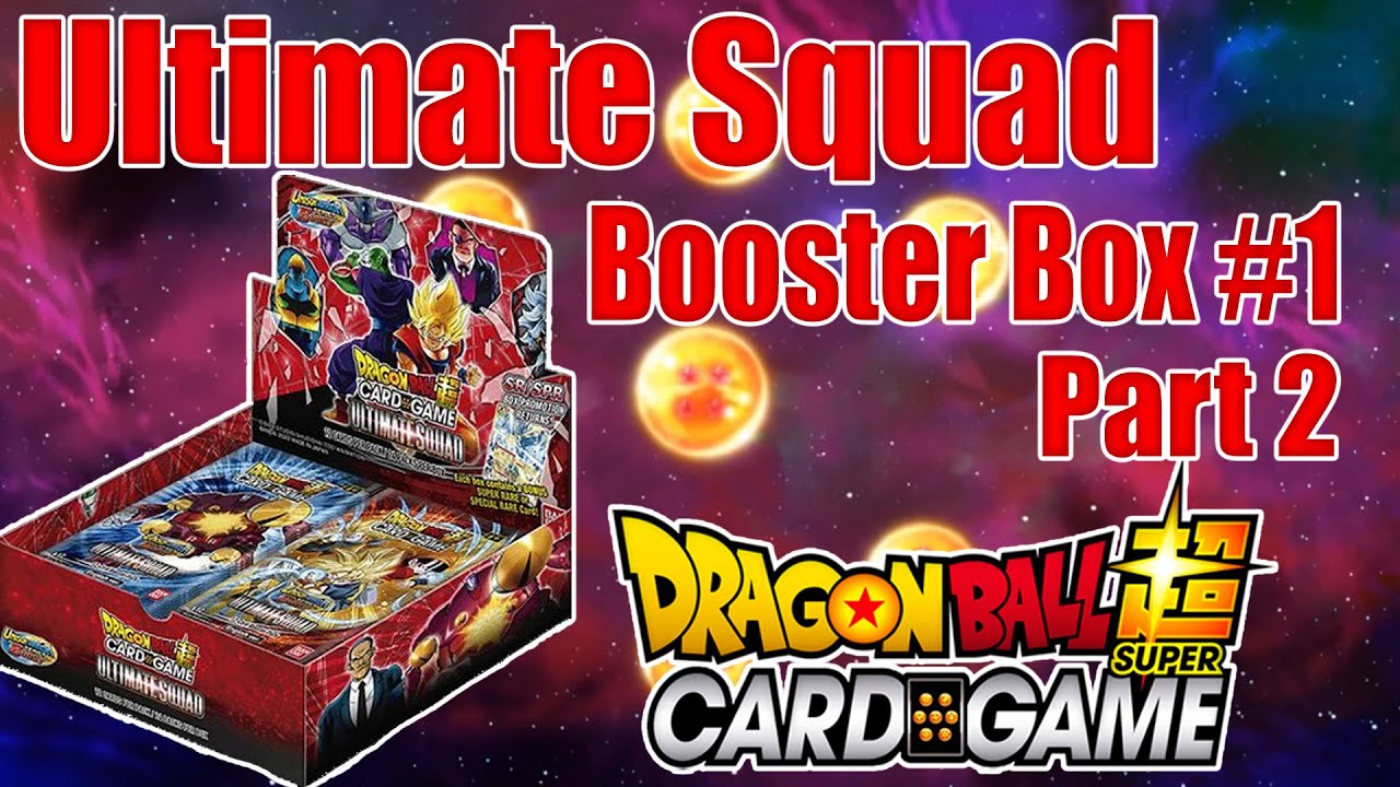 DBS Ultimate Squad Booster Box#1 Part 2 (DBS TCG)