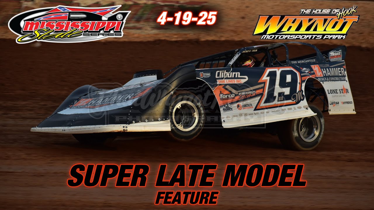 MSCCS Super Late Models Feature @ Whynot Motorsports Park