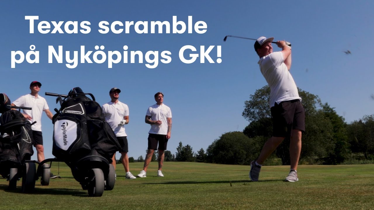 Golfvlogg 1 - Texas scramble på Nyköpings GK
