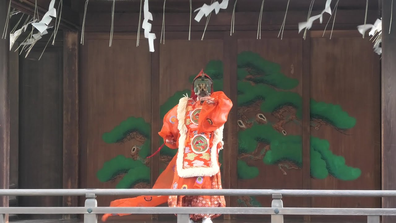 東京都中央区【 鉄砲洲稲荷神社 】例大祭〈陵王〉令和七年五月四日
