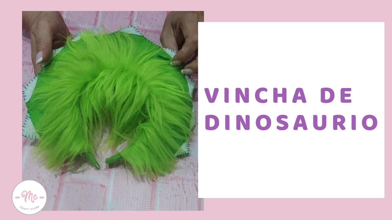VINCHA de DINOSAURIO
