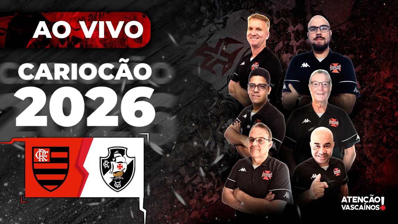 É CLÁSSICO! VASCO ENCARA FLAMENGO NO PRIMEIRO JOGO GRANDE NO CARIOCA | JORNADA DO AV AO VIVO