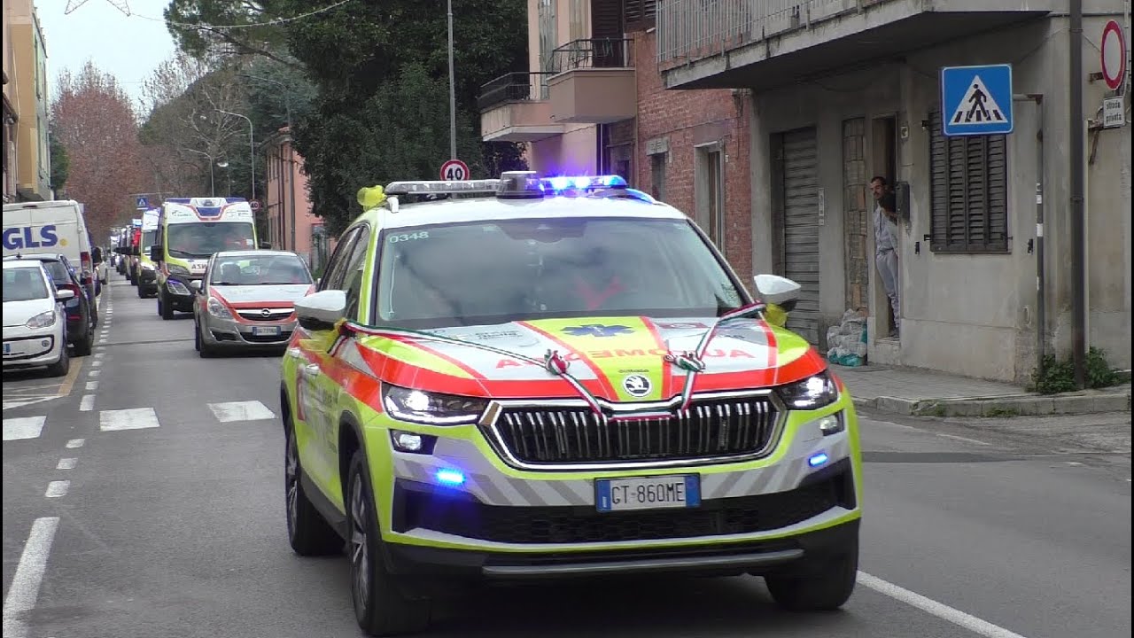 Inaugurazione Nuova Automedica Croce Gialla Falconara / Inauguration New Italian Medic Car