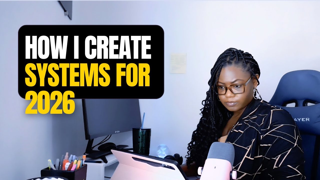 My Simple 2026 Goal Setting System (How I plan to achieve my goals)