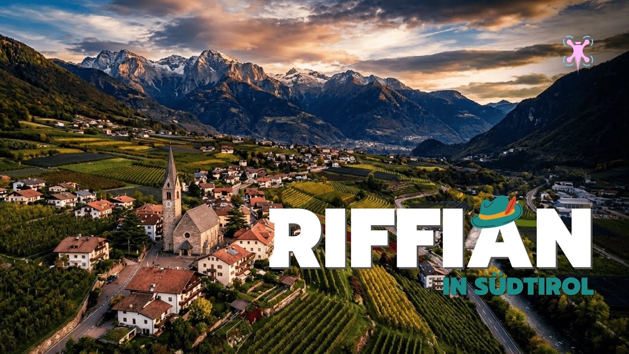 Mit der Drohne in Riffian (S&uuml;dtirol) [4k]