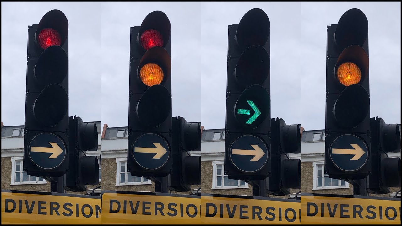 Richmond: Castelnau A306 J/O Lonsdale Road B350, PEEK Elite Traffic Lights