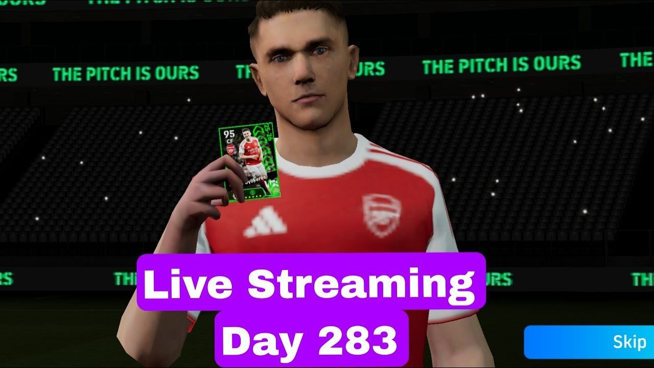 Efootball 2026 mobile fan  account rank game/ Days 283