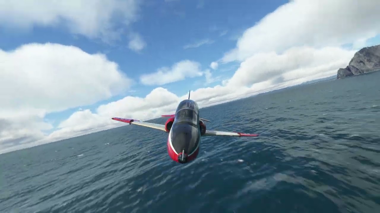 Threading the needle in New Zealand - BAe Hawk T1