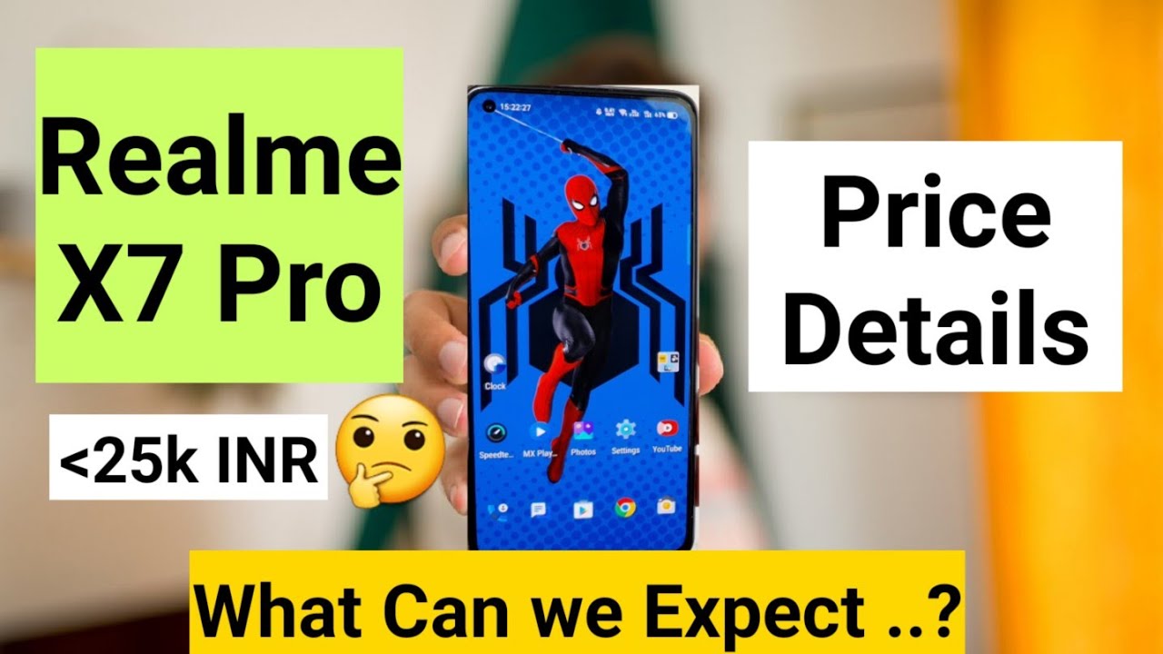 Realme x7 pro pricing details what can we expect