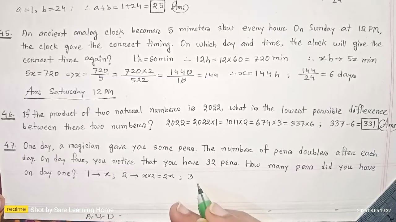 47. No need to watch | Easy Algebra | BDMO | Bangladesh Math Olympiad - 2023