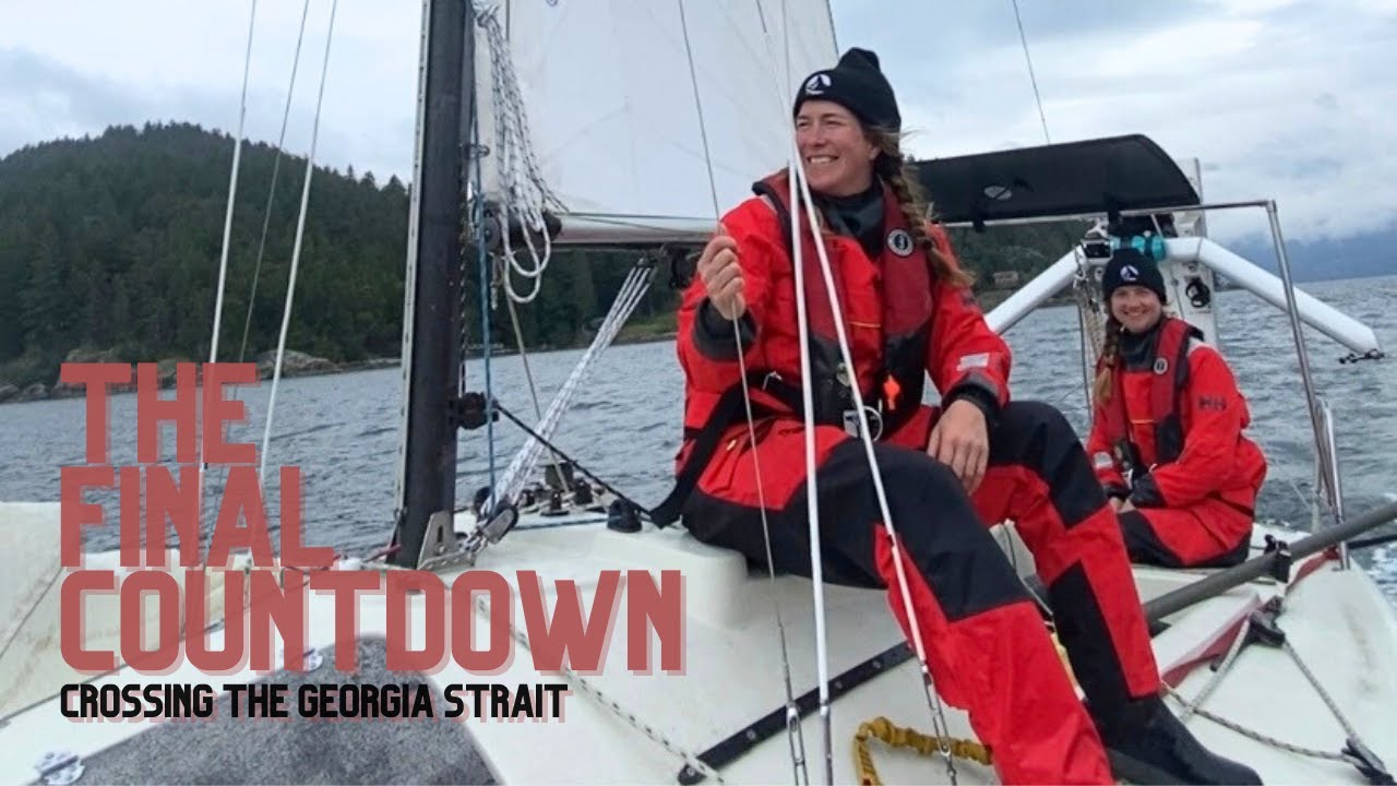 Preparing for the 750nm Race to Alaska. No motor. Raw footage.