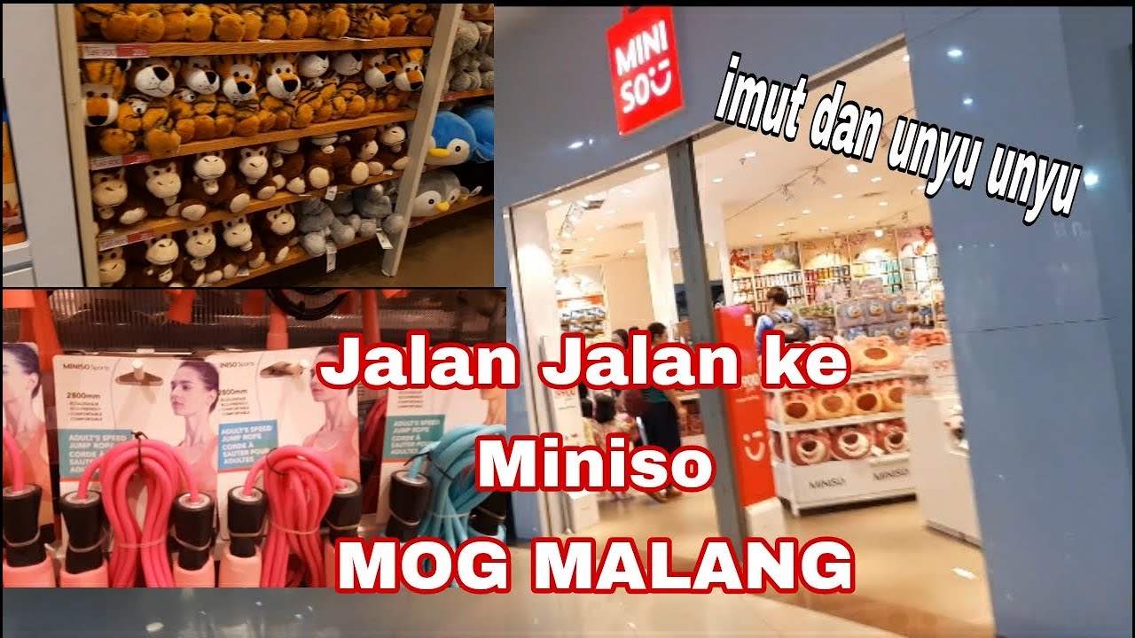 JALAN-JALAN KE MINISO MOG MALANG// ANEKA BARANG LUCU DAN IMUT// ALA-ALA JEPANG// MALL OLYMPIC GARDEN