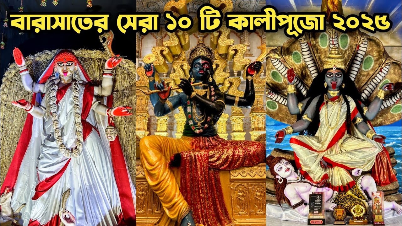 Barasat Top 10 Kali Puja 2025 | Barasat Kali Puja 2025 | 