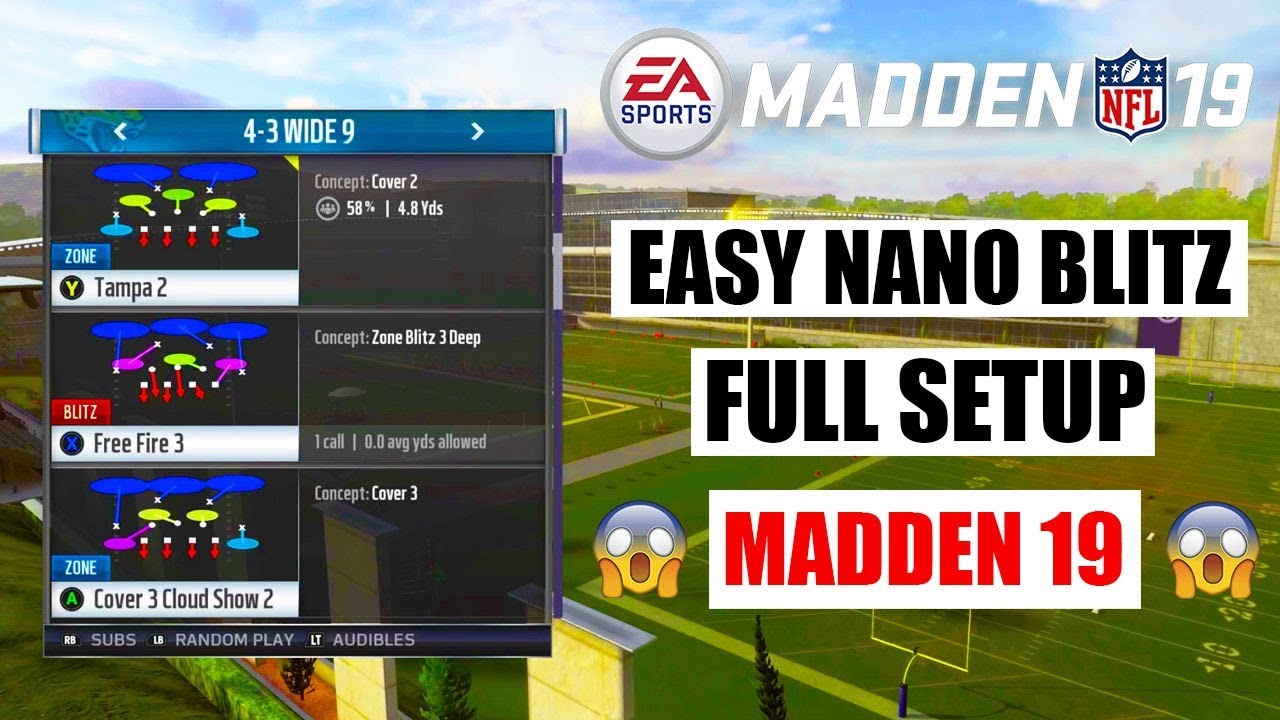 Easy Nano Blitz Madden 19 | Full Setup | Madden 19 Money Blitz