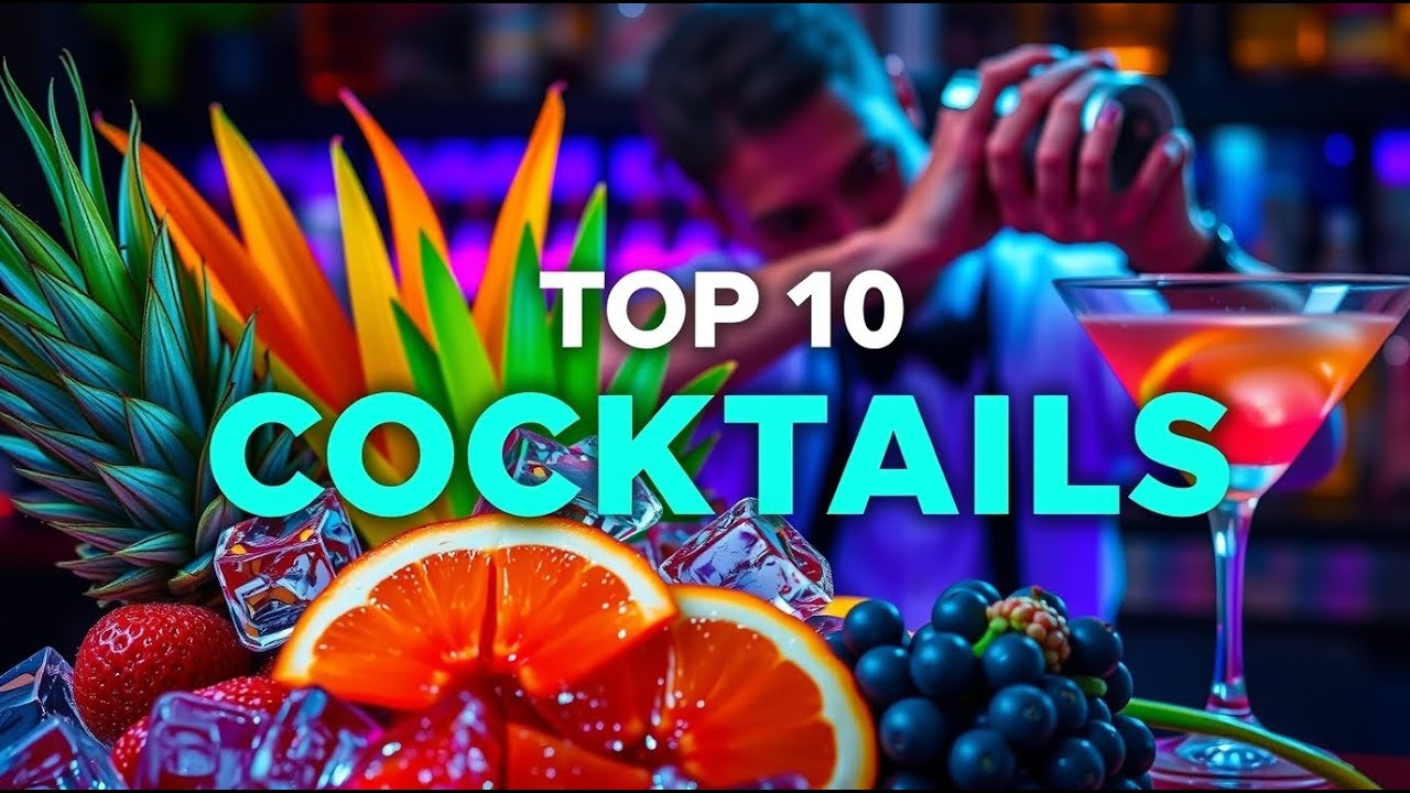 Top 10 Cocktails You NEED to Try Before You Die!