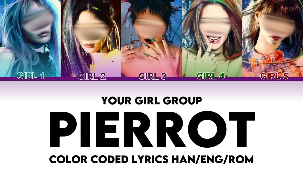 YOUR GIRL GROUP - 'PIERROT' BY LESSEFARIM (르세라핌) - 5 members version