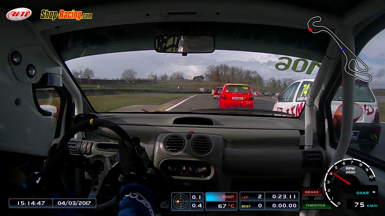 Twin Cup Nogaro 2017 Départ Crash C1A - ATM PRODUCTION - Edouard SIMON