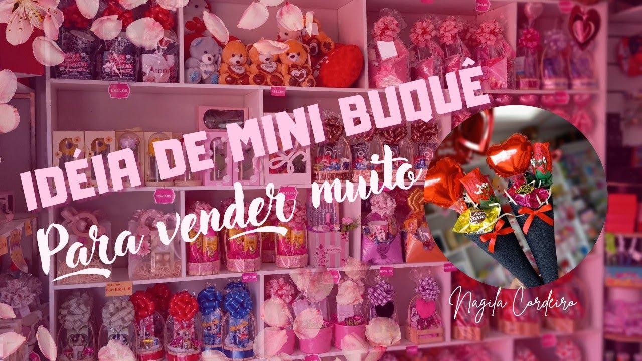 MONTANDO MINI BUQUÊ PARA VENDER MUITO💐