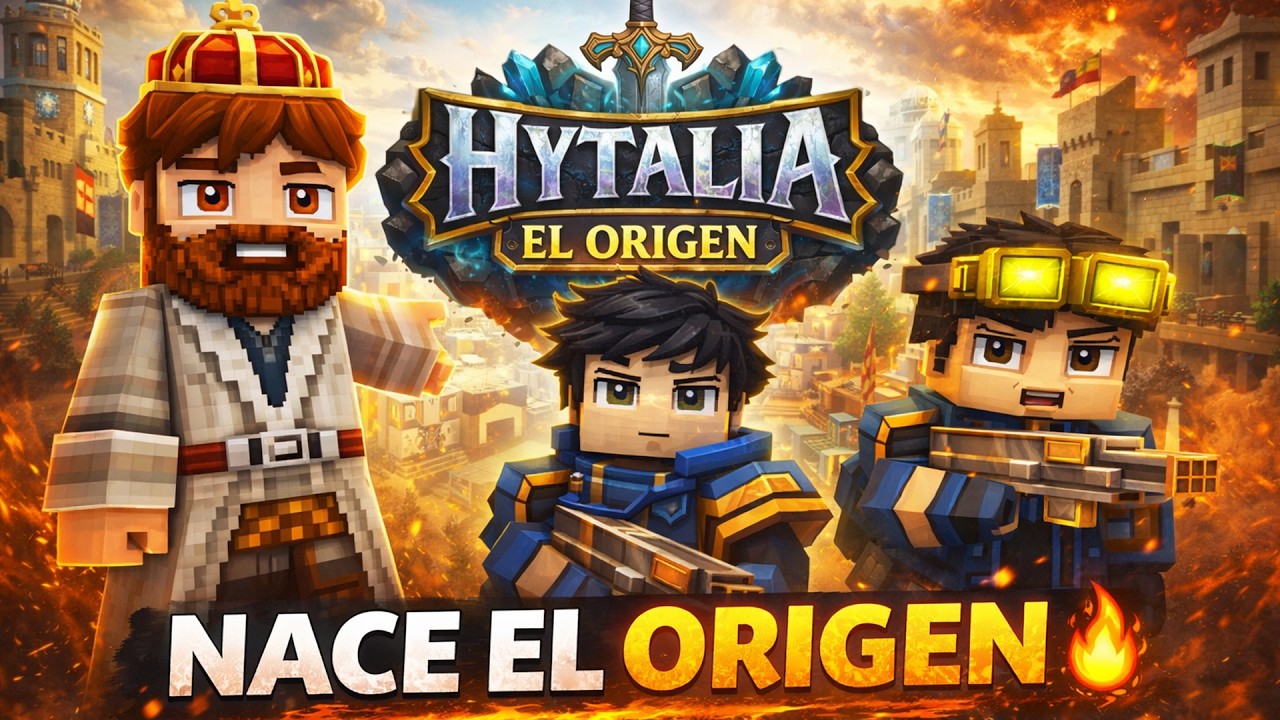 NACE EL ORIGEN en Hytalia 🔥 Servidor de Facciones