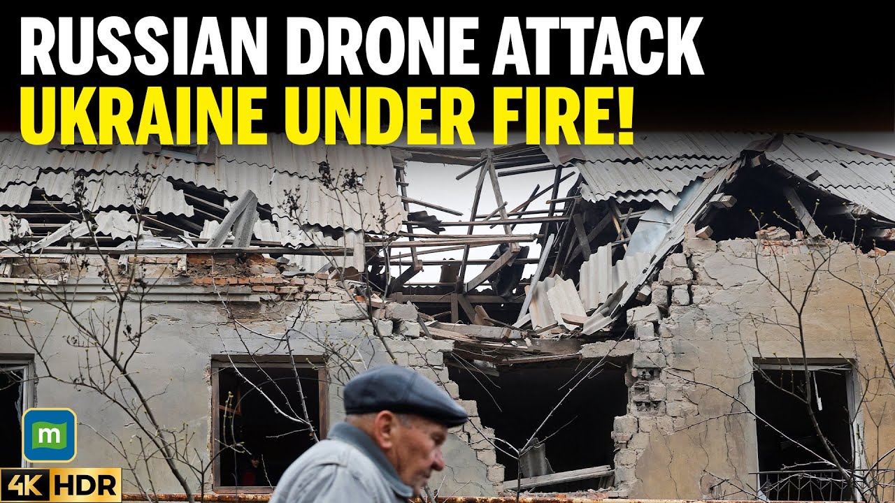 Russia's Back-To-Back Drone Attacks Devastate Ukraine | Donetsk, Kyiv Attacked | N18G | 4K